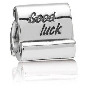 PANDORA good luck scroll charm